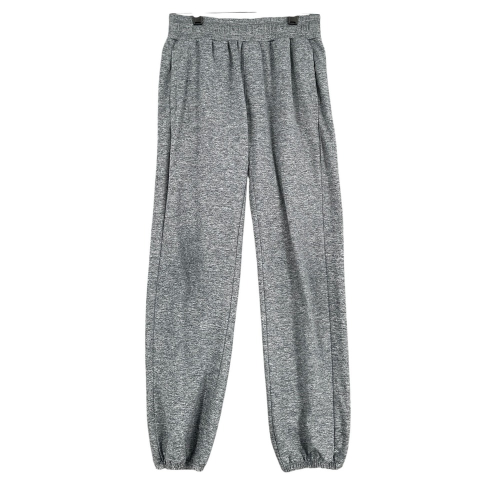 Zella Women's Lounge Pants Grey Heathered Activewear‎ Joggers Size L 10 12